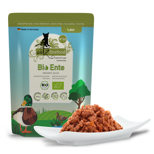 Catz Finefood Bio No 505 Βιολογική Πάπια 85gr