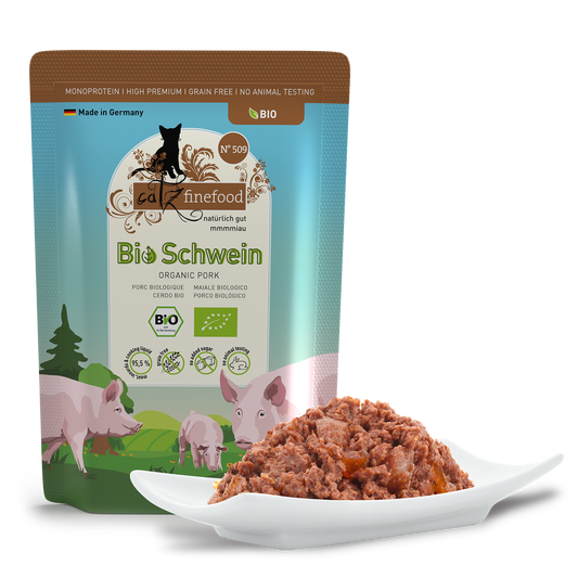 Catz Finefood Bio No 509 Βιολογικό Χοιρινό 85gr