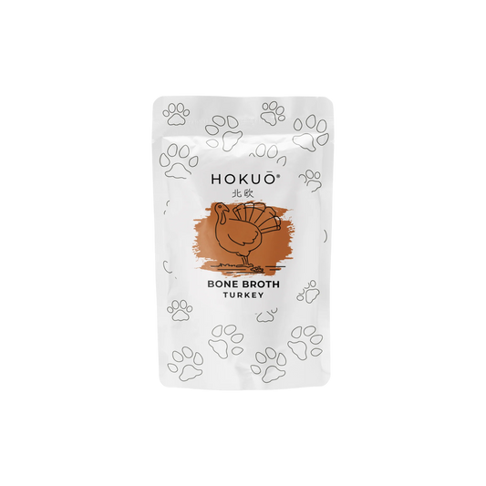 Hokuō® Ζωμός από κόκκαλα γαλοπούλας για σκύλους και γάτες - Turkey Bone Broth