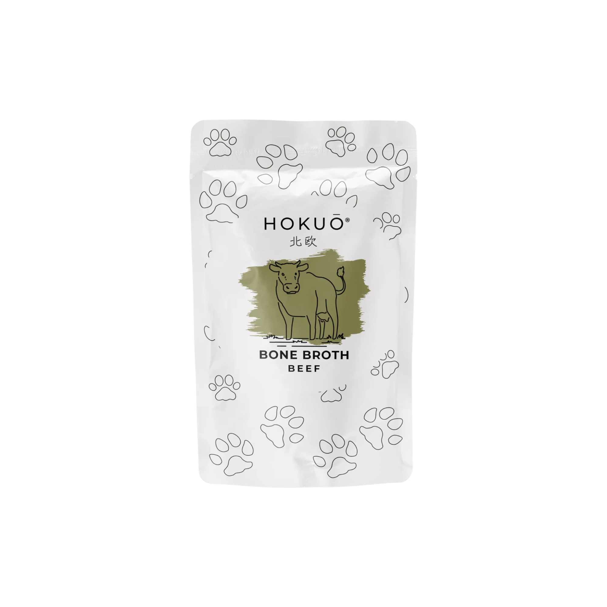Hokuō® Ζωμός από κόκκαλα βοδινού για σκύλους και γάτες - Beef Bone Broth