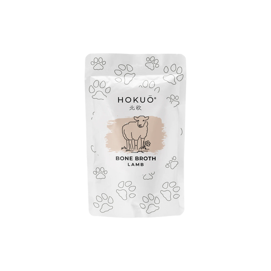 Hokuō® Ζωμός από κόκκαλα αρνιού για σκύλους και γάτες - Lamb Bone Broth