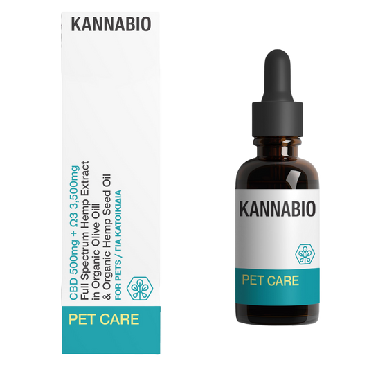 PET CARE CBD+Ω3 (500mg/ 20ml)
