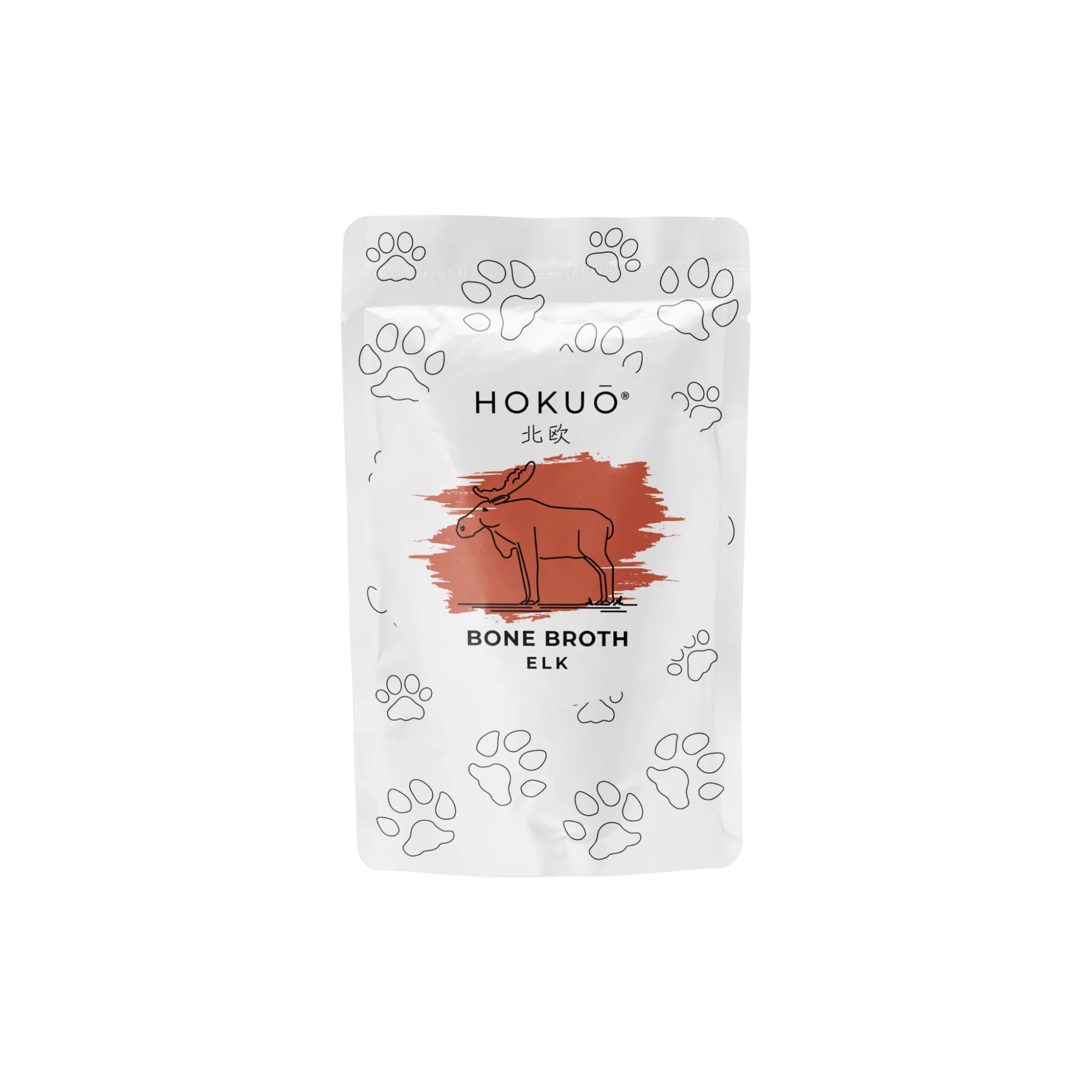 Hokuō® Ζωμός από κόκκαλα άλκης για σκύλους και γάτες - Elk Bone Broth